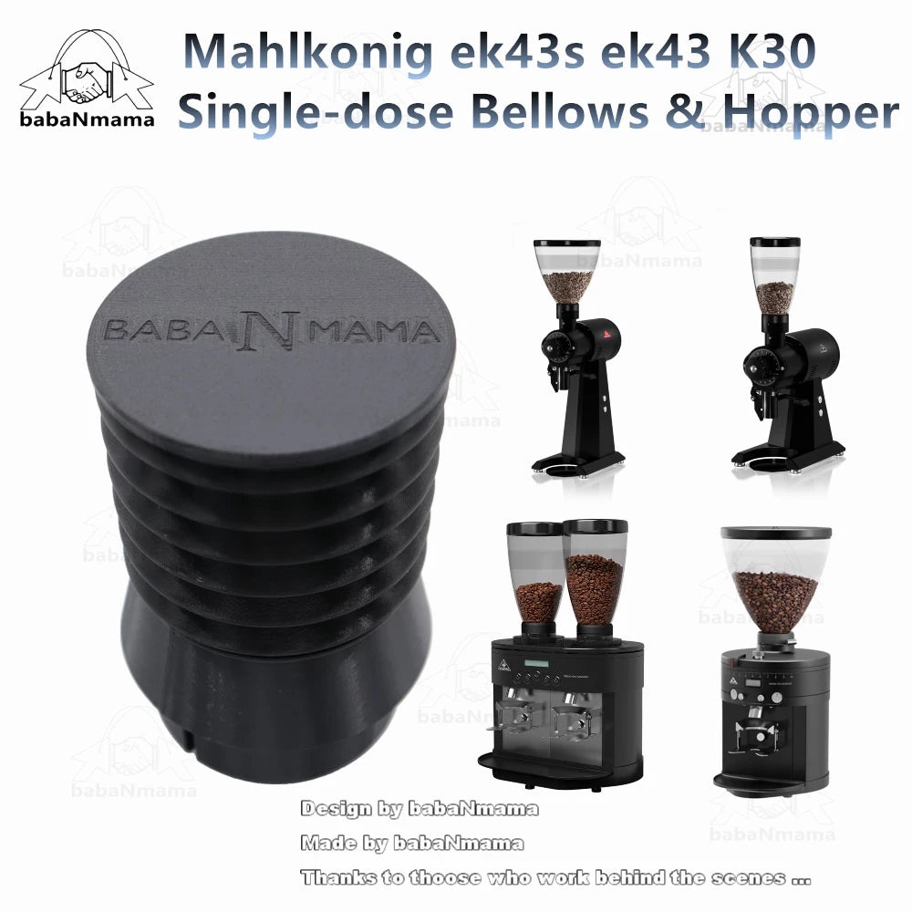 Mahlkonig ek43s ek43 K30 Espresso Coffee Grinder Single-dose Bellows and Hopper