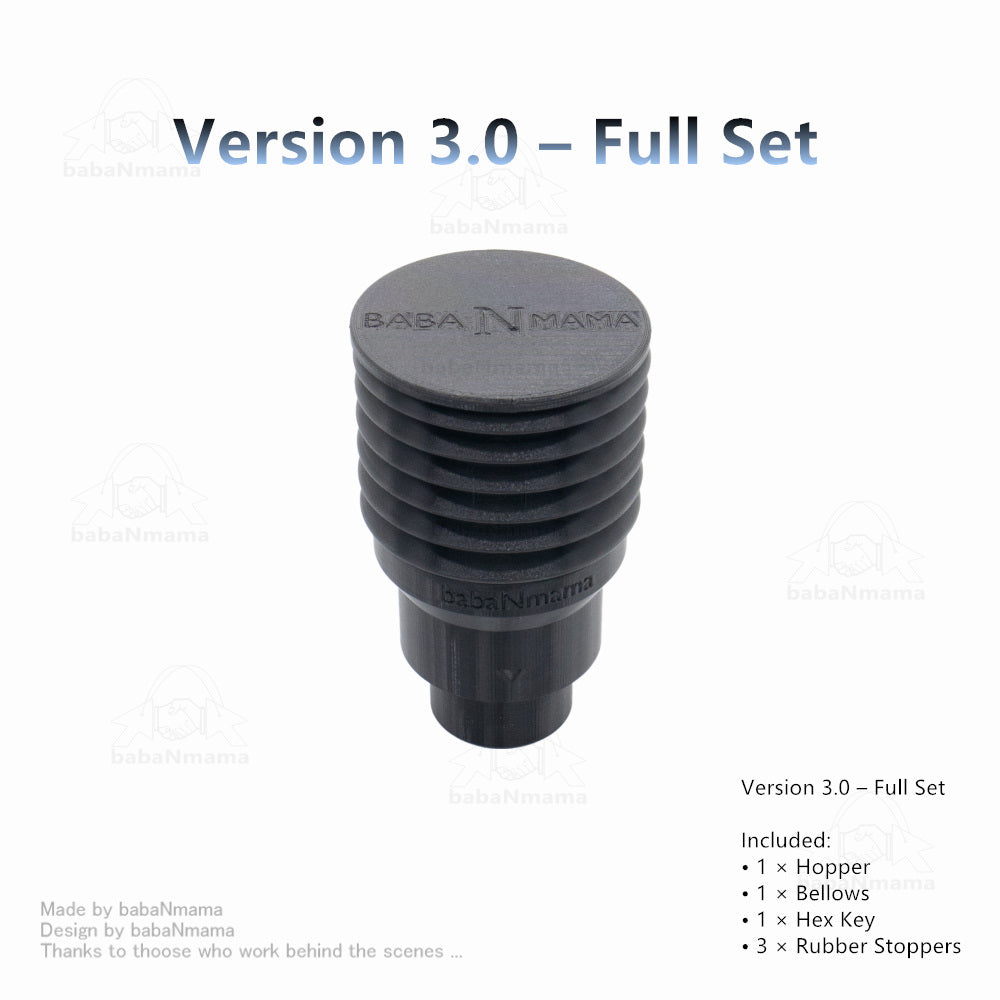 Raccea Coffee Grinder babaNmama single-dose hopper and bellows LD-019 LD-020 LD-021 LD-022 LENODI