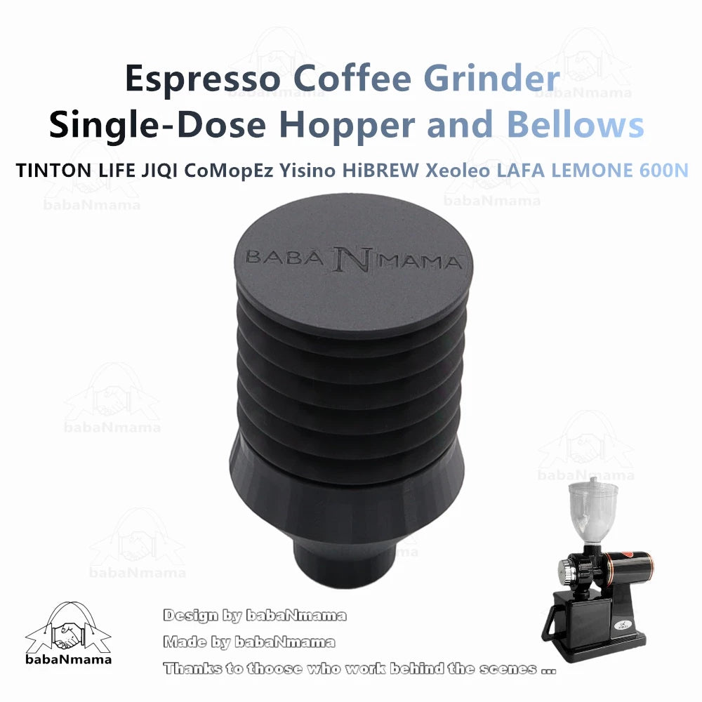 TINTON LIFE JIQI CoMopEz Minimex CG2 Yisino HiBREW Xeoleo LAFA LEMONE 600N Coffee Grinder single dose hopper bellows