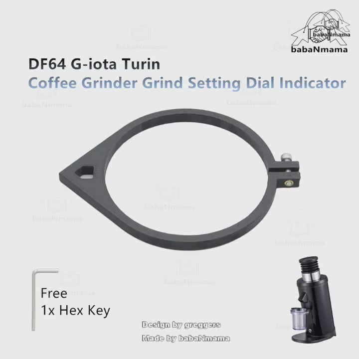 DF83 DF64 G-iota Turin Coffee Grinder Grind Setting Dial Indicator