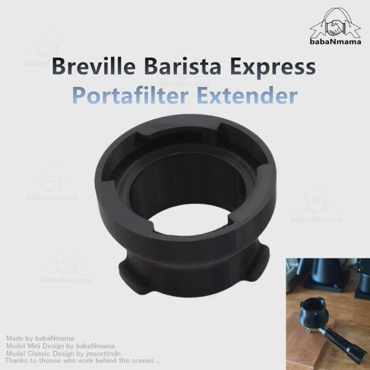 Breville Barista Express 54mm Portafilter Extender BES870 Machine Dosing Funnel