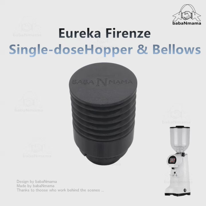Eureka Firenze Espresso Single-dose Hopper and Bellows